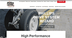 Desktop Screenshot of phillips-screw.com