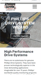 Mobile Screenshot of phillips-screw.com